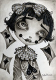 Black Market Art Company Creepy Darlene Print