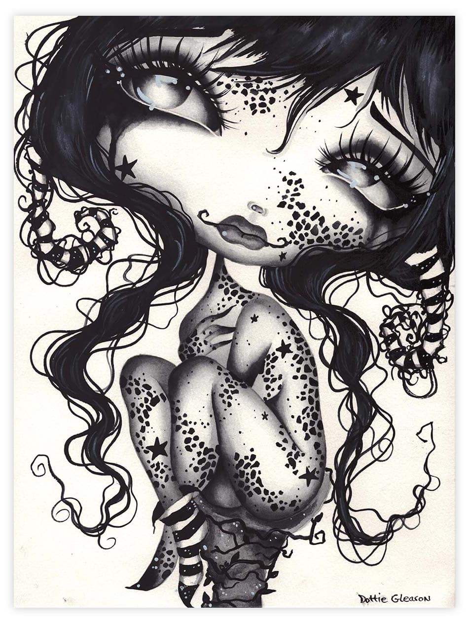 Black Market Art Company Cremson Print - Black Market Art Company - Flyclothing LLC