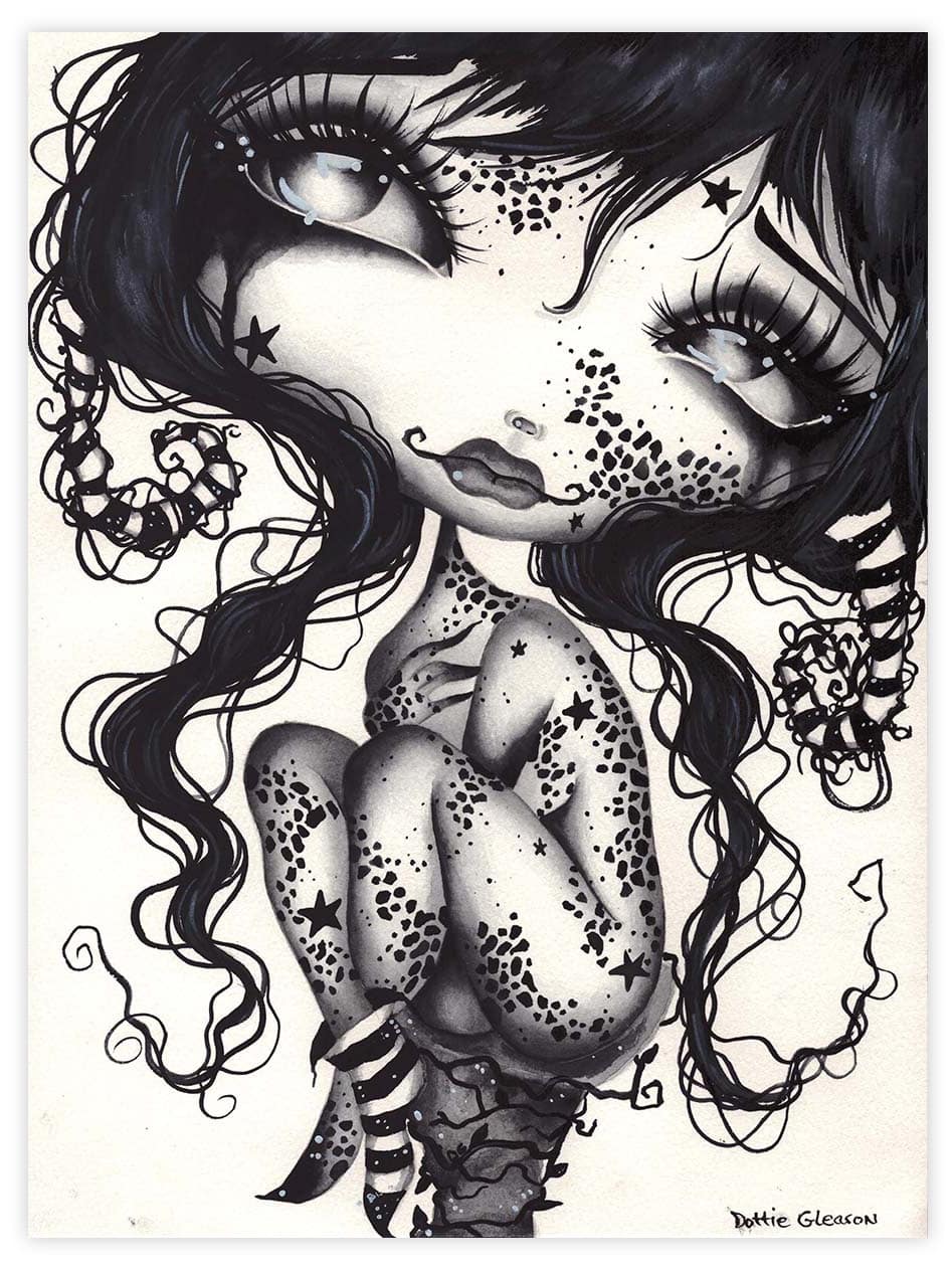 Black Market Art Company Cremson Print