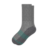 The Intramural Champ | Gray Stay Weird Heel Hammock™ Crew Socks
