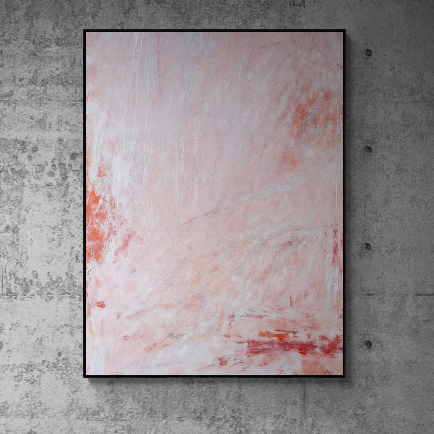 Canvas Print: "Crimson Veil" - Tailored Canvases - Flyclothing LLC