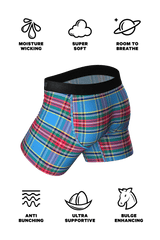 The Crisscross Applesauce | Plaid Ball Hammock® Pouch Underwear With Fly