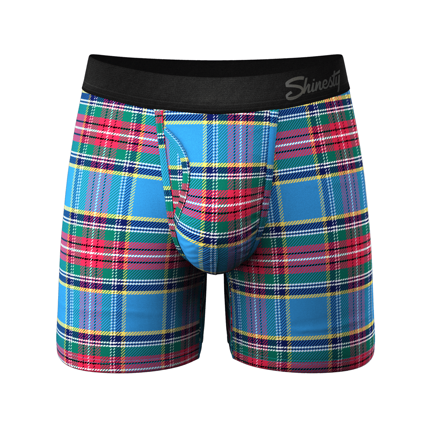 The Crisscross Applesauce | Plaid Ball Hammock® Pouch Underwear With Fly