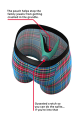 The Crisscross Applesauce | Plaid Ball Hammock® Pouch Underwear With Fly