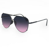 Cristina - Tangle Free - Faded Purple & Pink Aviator Sunglasses - TopFoxx - Flyclothing LLC