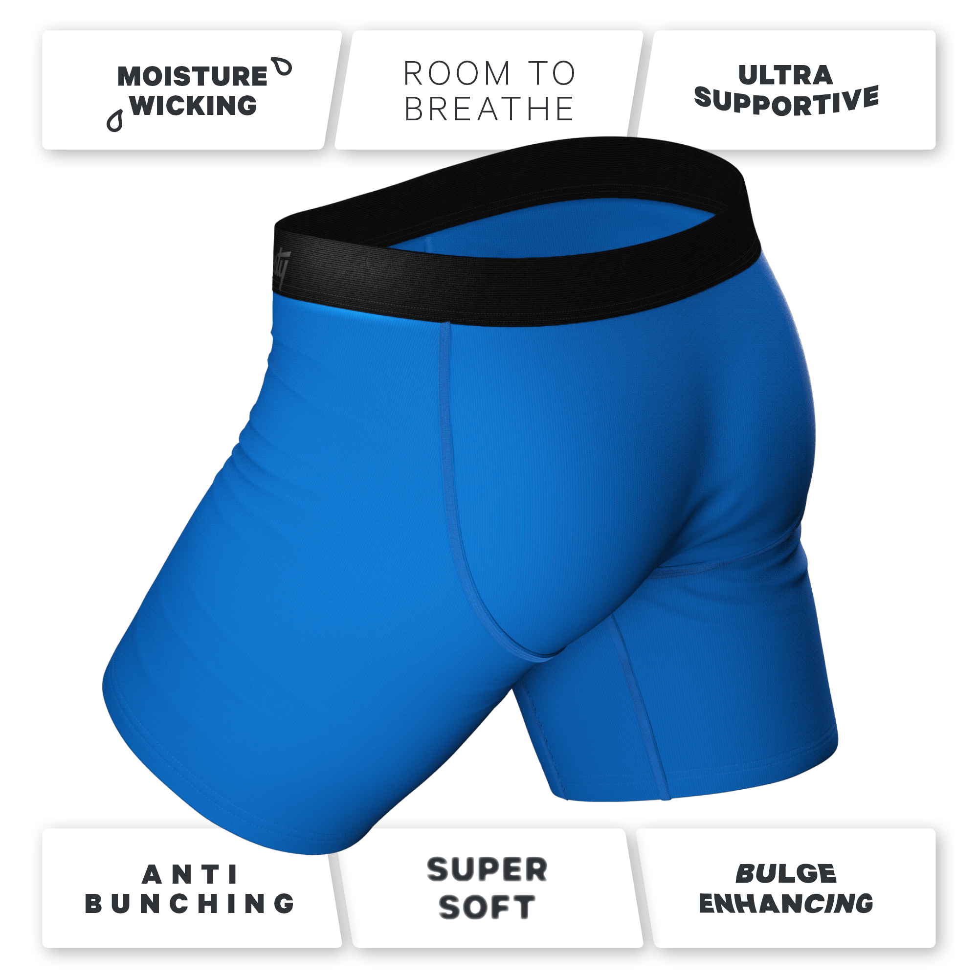 The Crown Jewels | Royal Blue Ball Hammock® Boxer - Long Leg