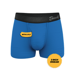 The Crown Jewels | Royal Blue Ball Hammock® Pouch Trunks Underwear - Shinesty