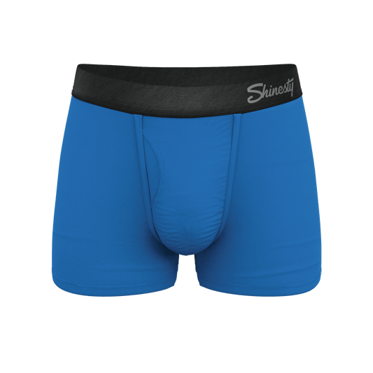 The Crown Jewels | Royal Blue Ball Hammock® Pouch Trunks Underwear - Shinesty