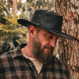 Bandera - Crushable Leather Cowboy Hat - Unik Just for Bikers - Flyclothing LLC