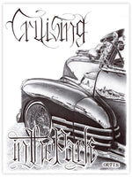 Black Market Art Company Crusing In The Park Print