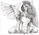 Black Market Art Company Crying Angel Print
