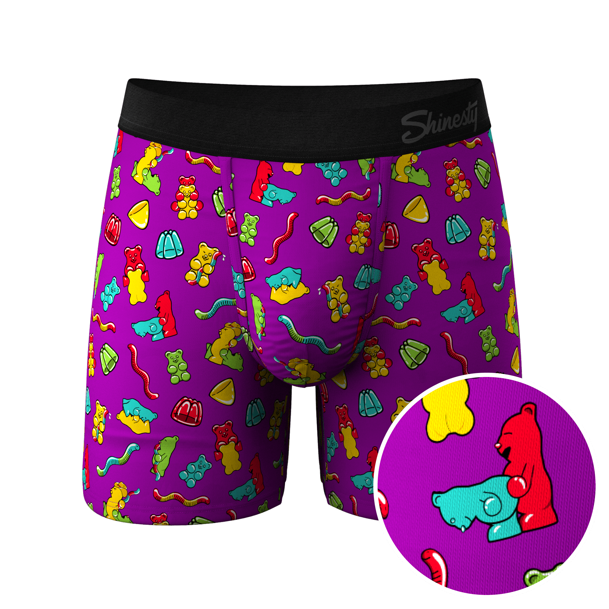 The Naughty Bears | Gummy Bear Ball Hammock® Pouch Underwear - Shinesty