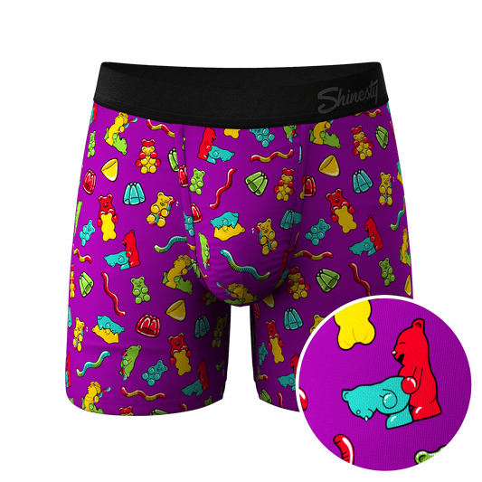 The Naughty Bears | Gummy Bear Ball Hammock® Pouch Underwear - Shinesty