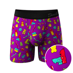 The Naughty Bears | Gummy Bear Ball Hammock® Pouch Underwear - Shinesty