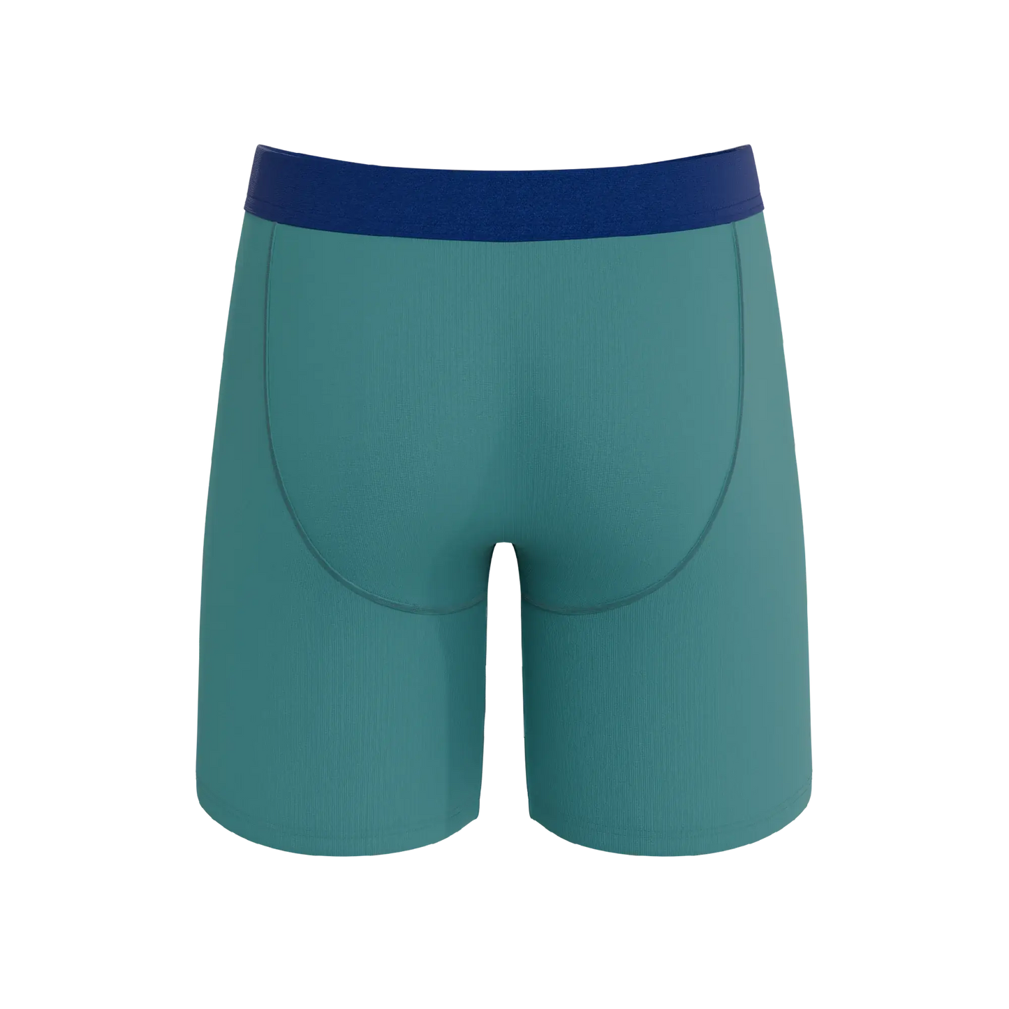The Curacao | Teal Long Leg Ball Hammock® Pouch Underwear With Fly - Shinesty - Flyclothing LLC