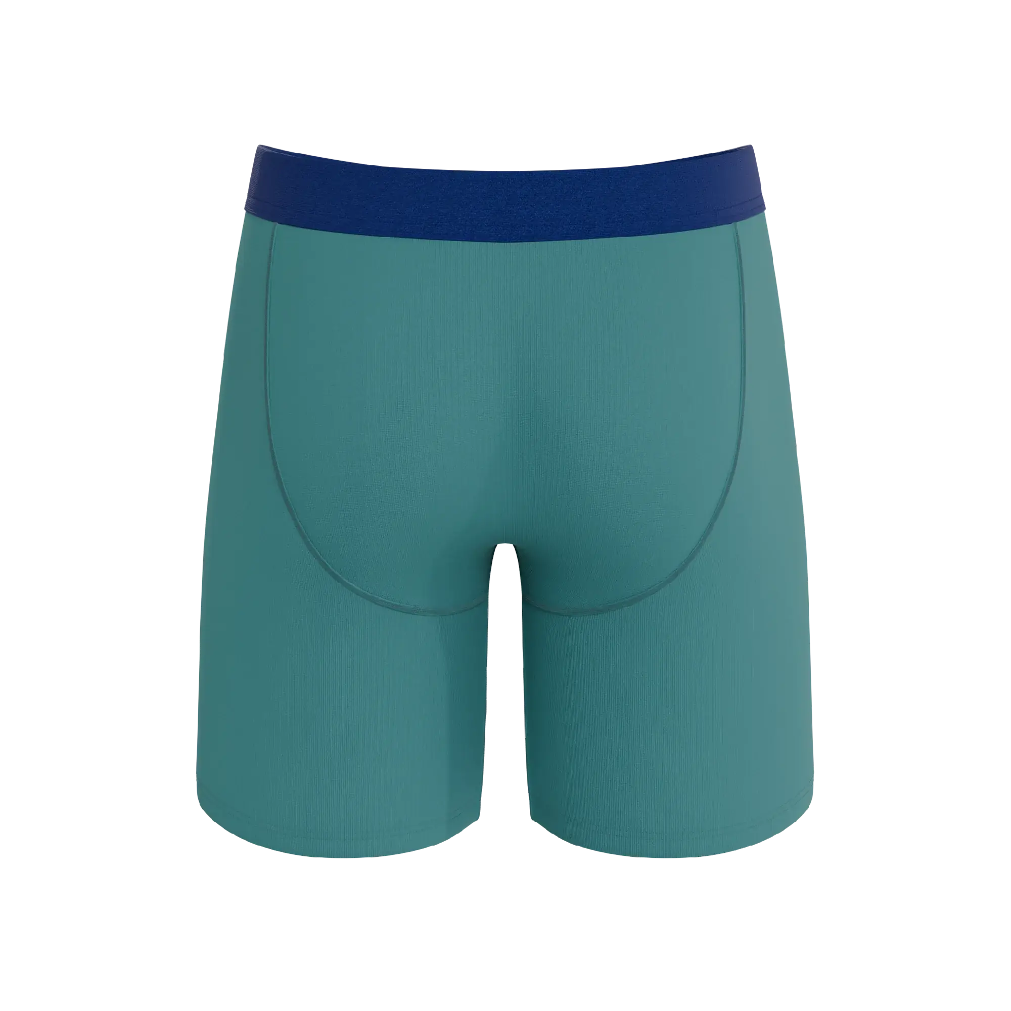 The Curacao | Teal Long Leg Ball Hammock® Pouch Underwear With Fly - Shinesty - Flyclothing LLC
