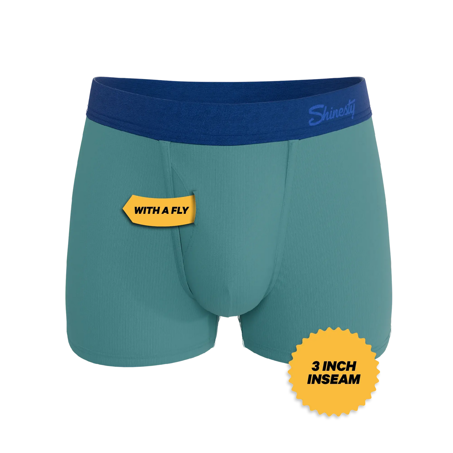 The Curacao | Teal Ball Hammock® Pouch Trunks Underwear - Shinesty - Flyclothing LLC