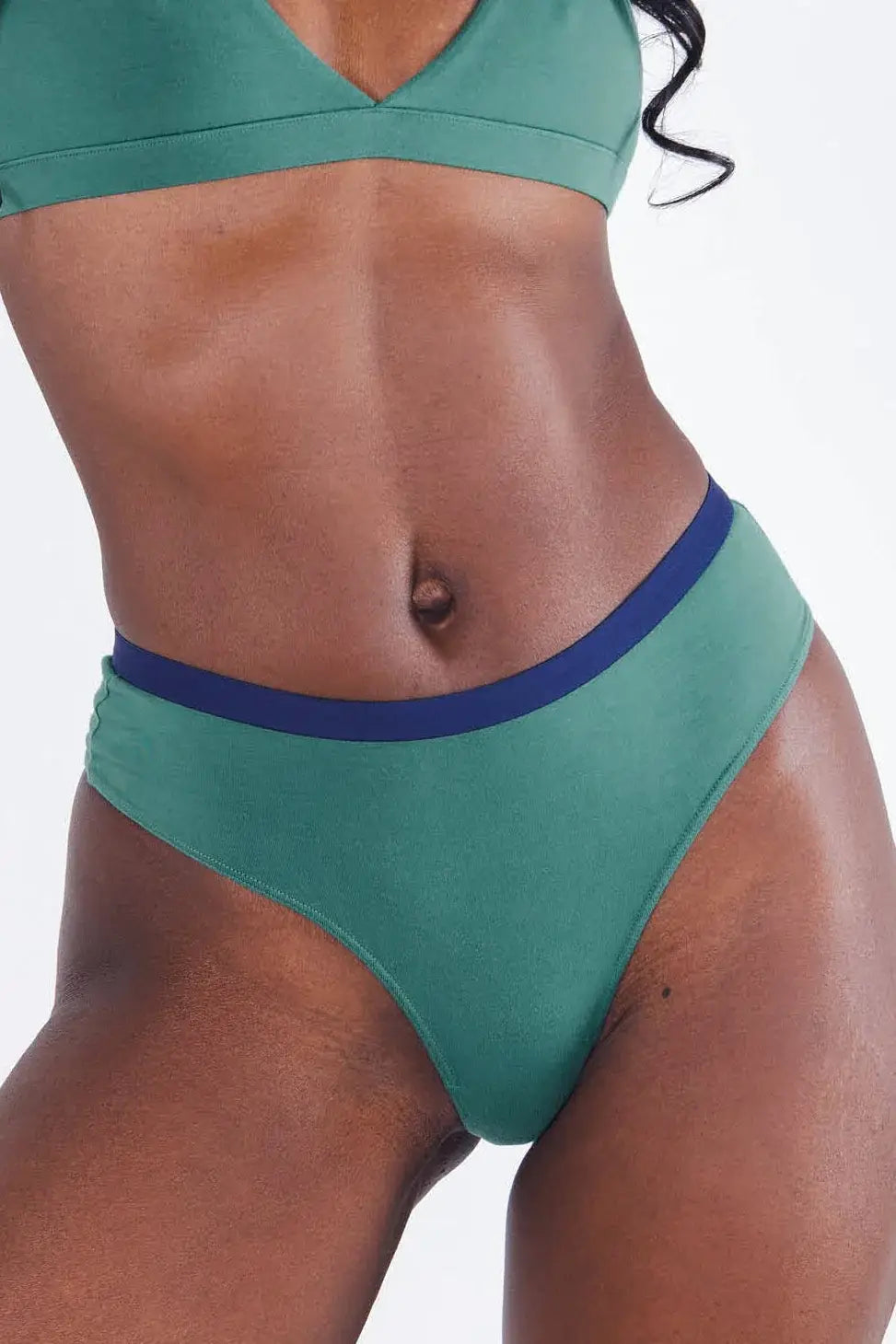 The Curacao | Teal Cheeky Underwear - Shinesty - Flyclothing LLC