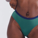 The Curacao | Teal Cheeky Underwear - Shinesty - Flyclothing LLC