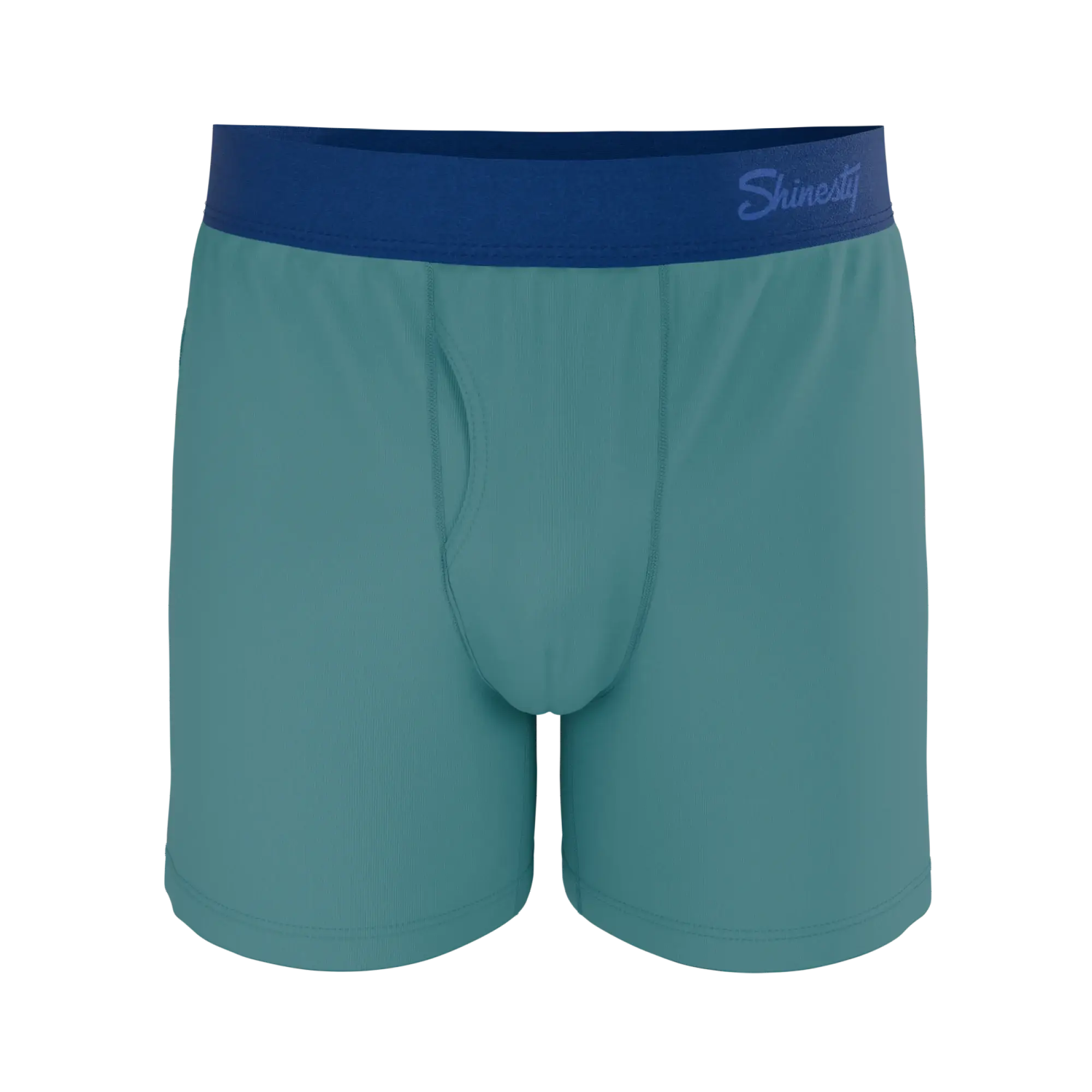 The Curacao | Teal Boxers - Shinesty - Flyclothing LLC