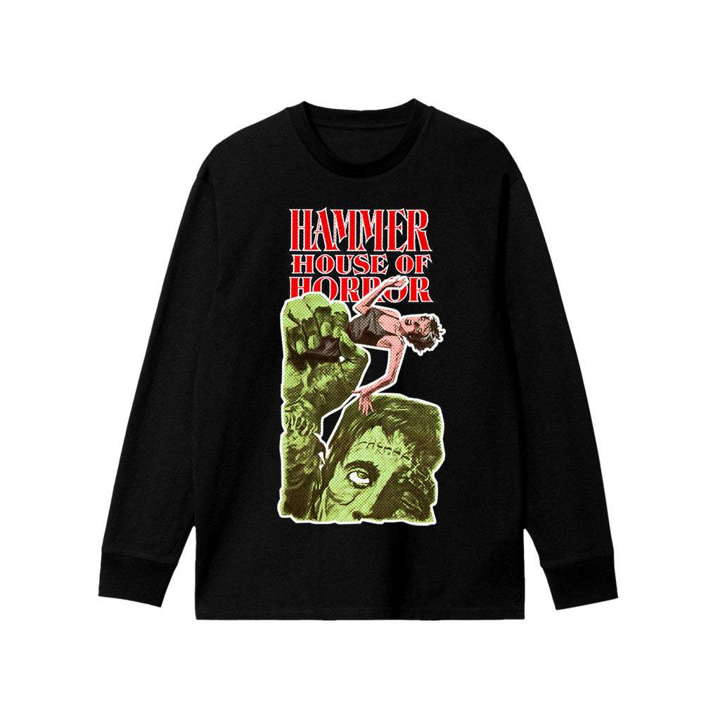Curse of Frankenstein L/S T-Shirt - Black - Alchemy of England - Flyclothing LLC