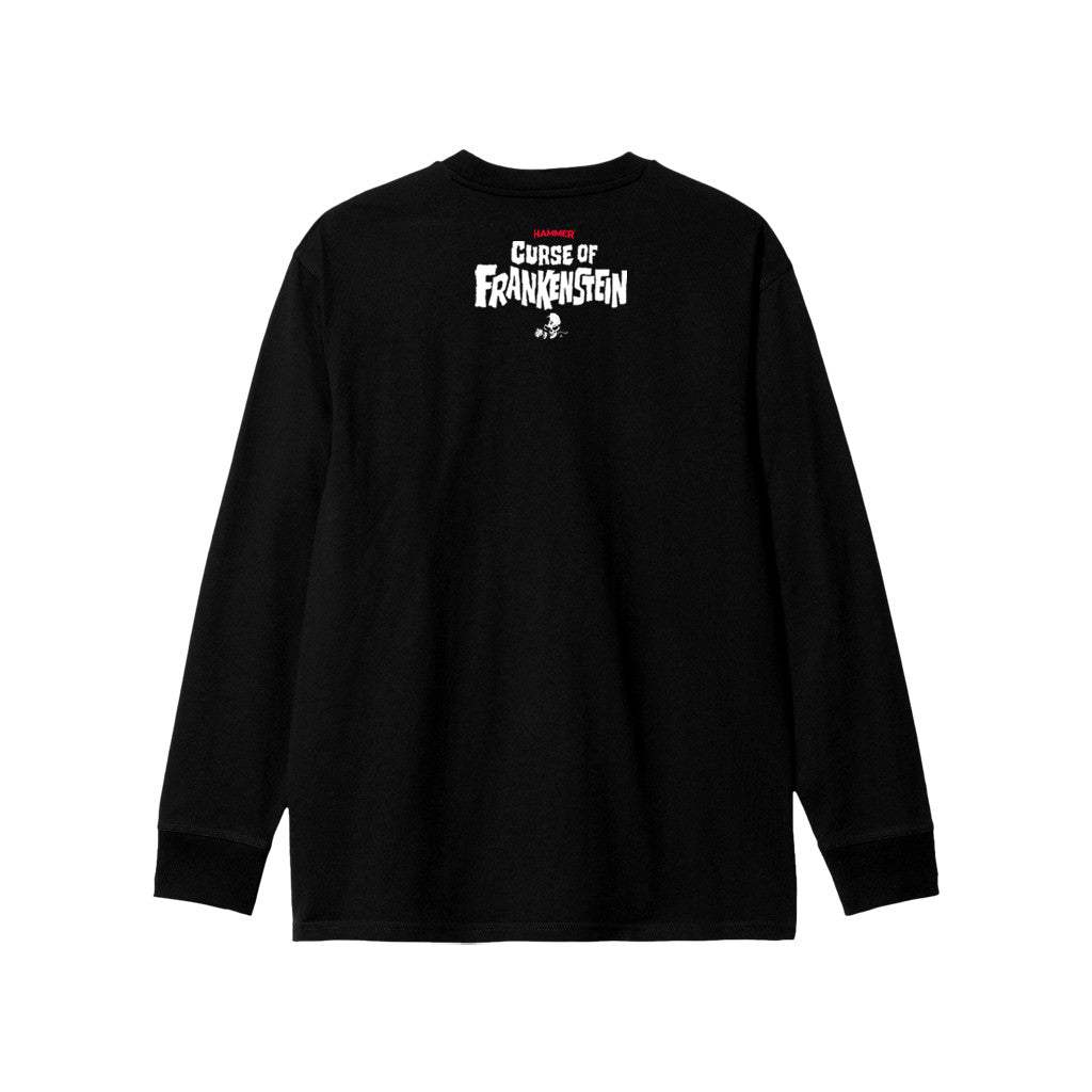 Curse of Frankenstein L/S T-Shirt - Black - Alchemy of England - Flyclothing LLC