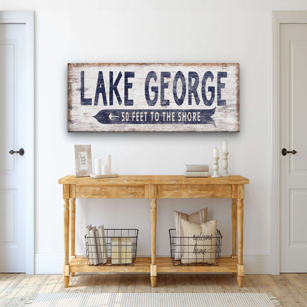 Personalized Nautical Beach Sign - Off The Square Designs - Flyclothing LLC