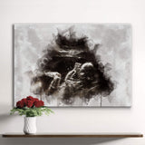 Custom Baby Ultrasound Watercolor Portrait - Tailored Canvases - Flyclothing LLC