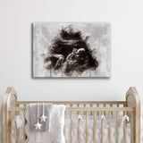 Custom Baby Ultrasound Watercolor Portrait - Tailored Canvases - Flyclothing LLC