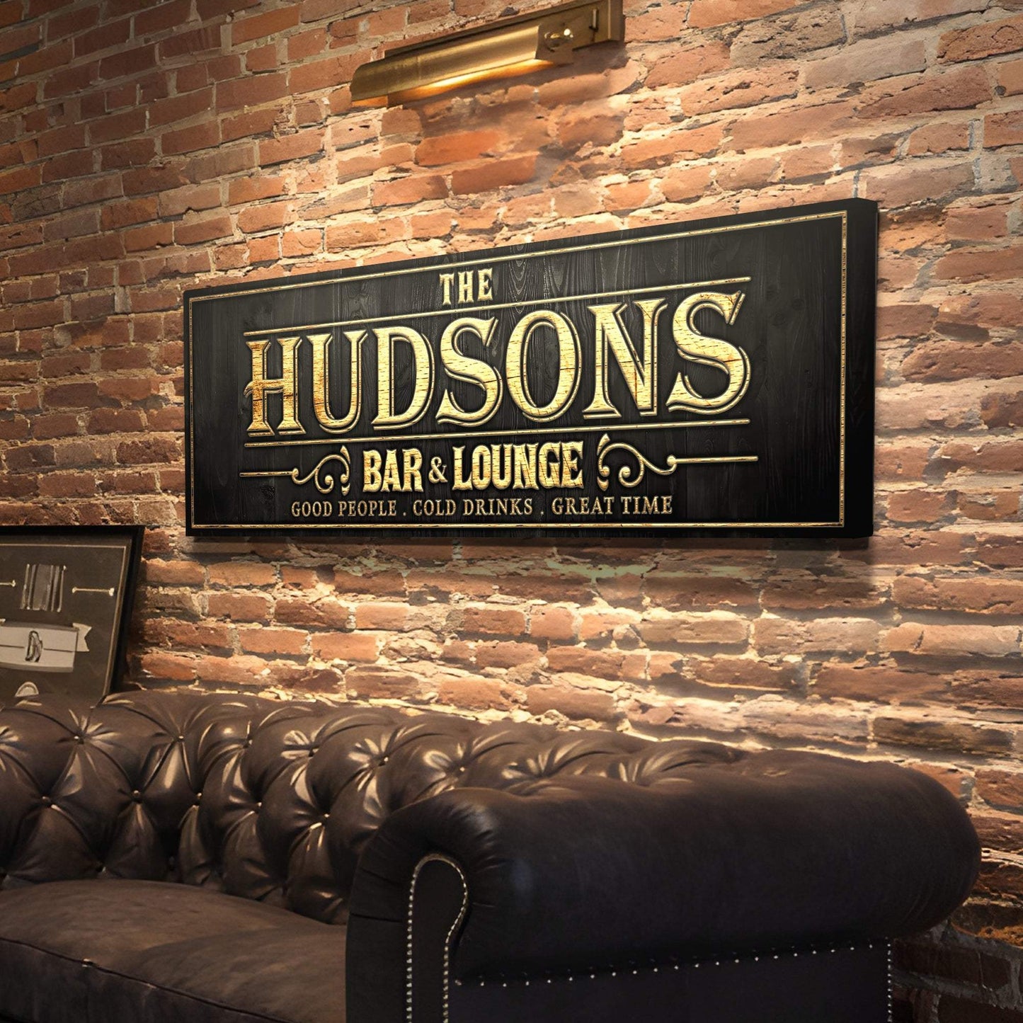 Custom Bar Sign II - Tailored Canvases - Flyclothing LLC
