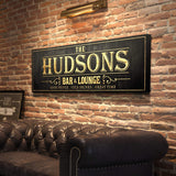 Custom Bar Sign II - Tailored Canvases - Flyclothing LLC