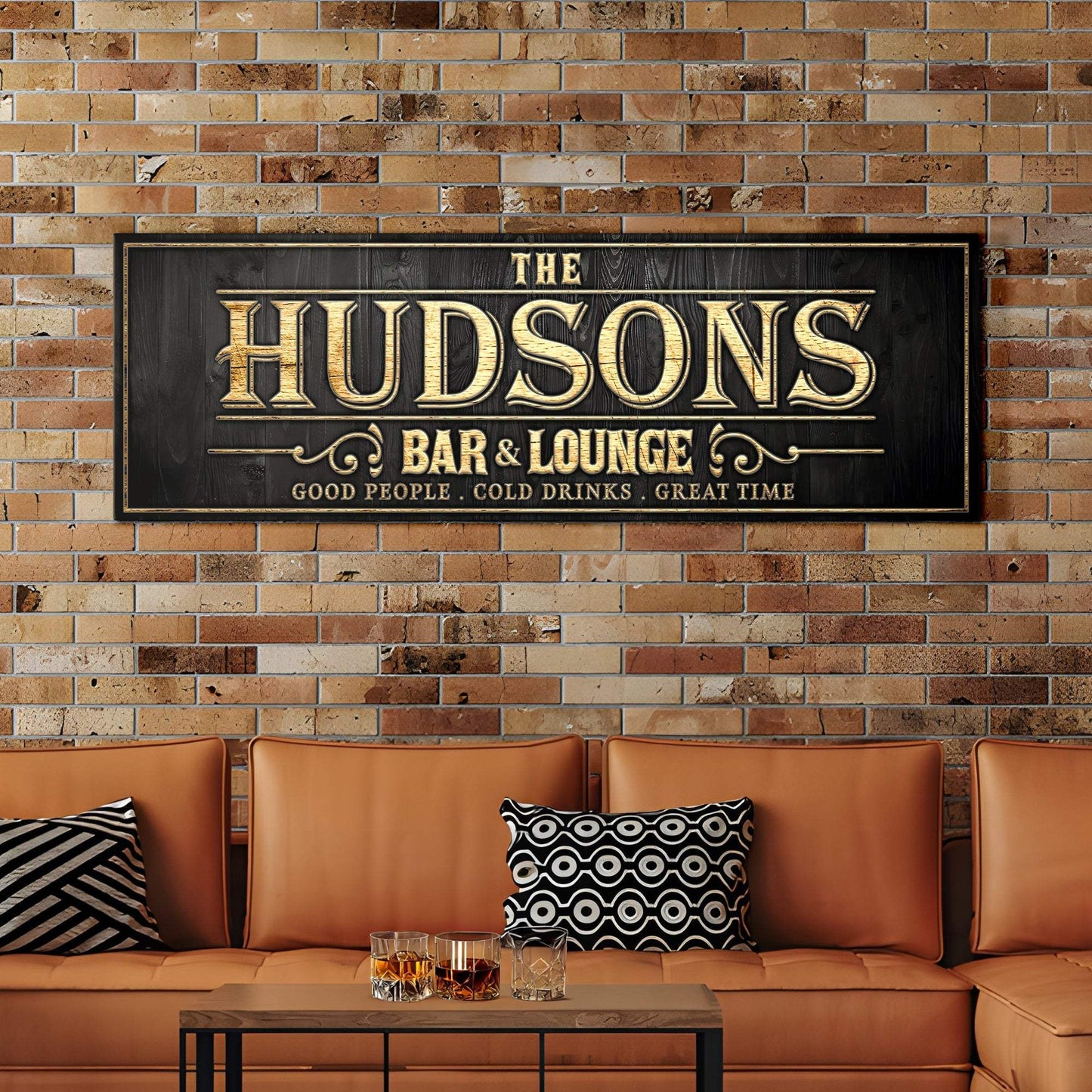 Custom Bar Sign II - Tailored Canvases - Flyclothing LLC