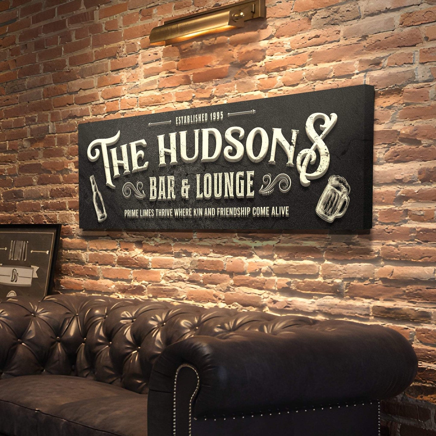 Custom Bar & Lounge Sign II - Tailored Canvases - Flyclothing LLC