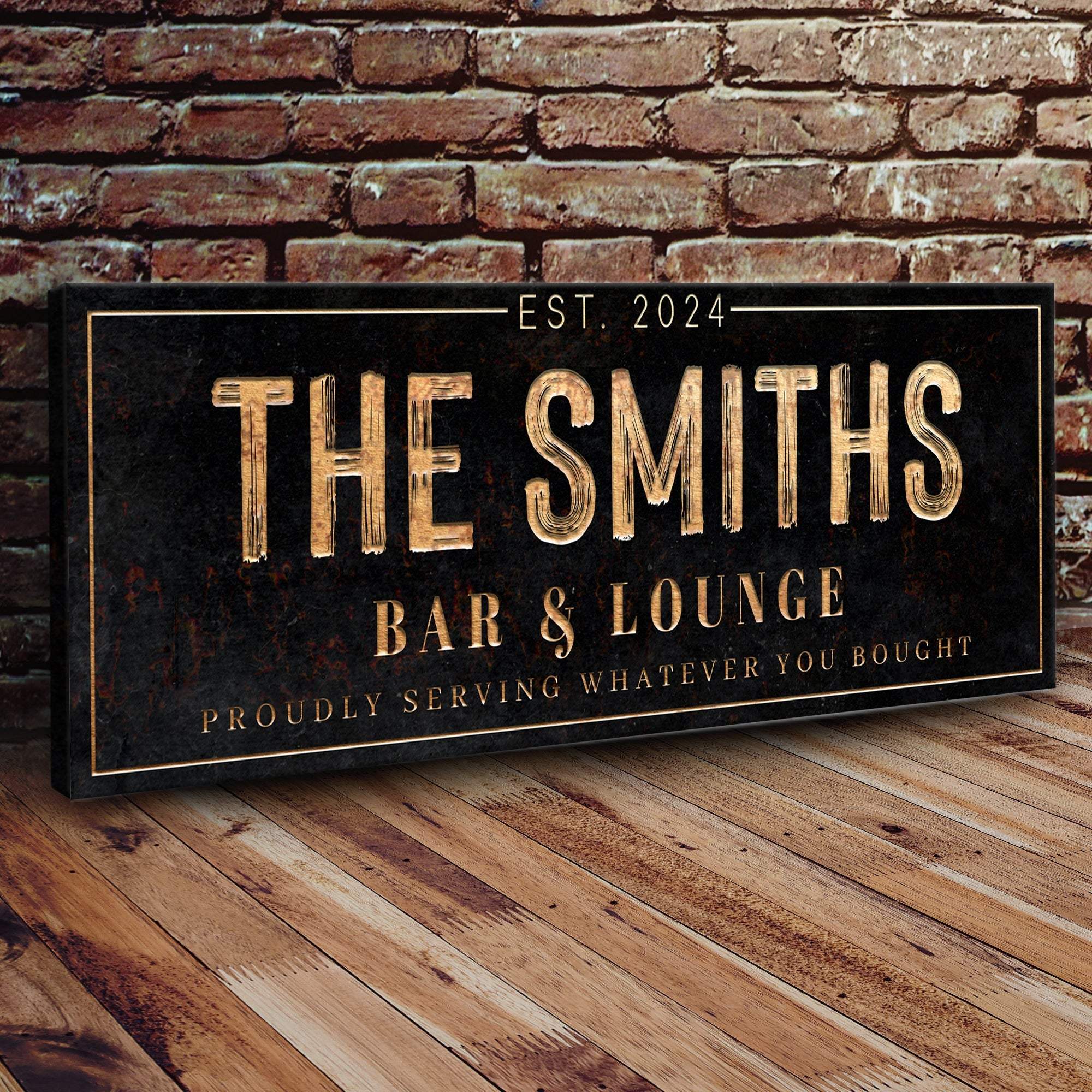 Custom Bar & Lounge Sign - Tailored Canvases - Flyclothing LLC