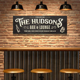 Custom Bar & Lounge Sign II - Tailored Canvases - Flyclothing LLC