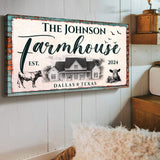 Custom Farmhouse Sign II - Tailored Canvases - Flyclothing LLC