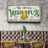 Custom Irish Pub Bar Sign II - Tailored Canvases - Flyclothing LLC