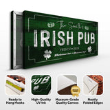 Custom Irish Pub Bar Sign - Tailored Canvases - Flyclothing LLC