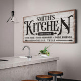 Custom Kitchen Sign - Tailored Canvases - Flyclothing LLC