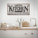 Custom Kitchen Sign - Tailored Canvases - Flyclothing LLC