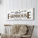 Custom Rustic Farmhouse Sign II - Tailored Canvases - Flyclothing LLC