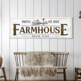 Custom Rustic Farmhouse Sign II - Tailored Canvases - Flyclothing LLC