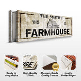 Custom Rustic Farmhouse Sign - Tailored Canvases - Flyclothing LLC