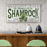 Custom Shamrock Cafe Sign - Tailored Canvases - Flyclothing LLC