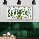 Custom Shamrock Cafe Sign - Tailored Canvases - Flyclothing LLC