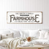 Custom Vintage Rust Farmhouse Sign II - Tailored Canvases - Flyclothing LLC