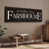 Custom Vintage Rust Farmhouse Sign III - Tailored Canvases - Flyclothing LLC