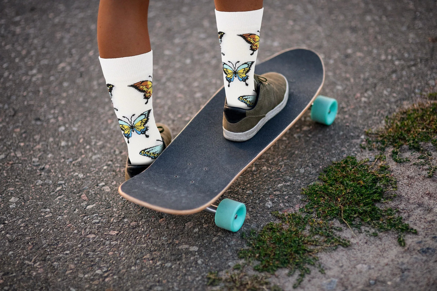 Butterflies Socks - Comfy Cotton for Women - Real Sic - Flyclothing LLC