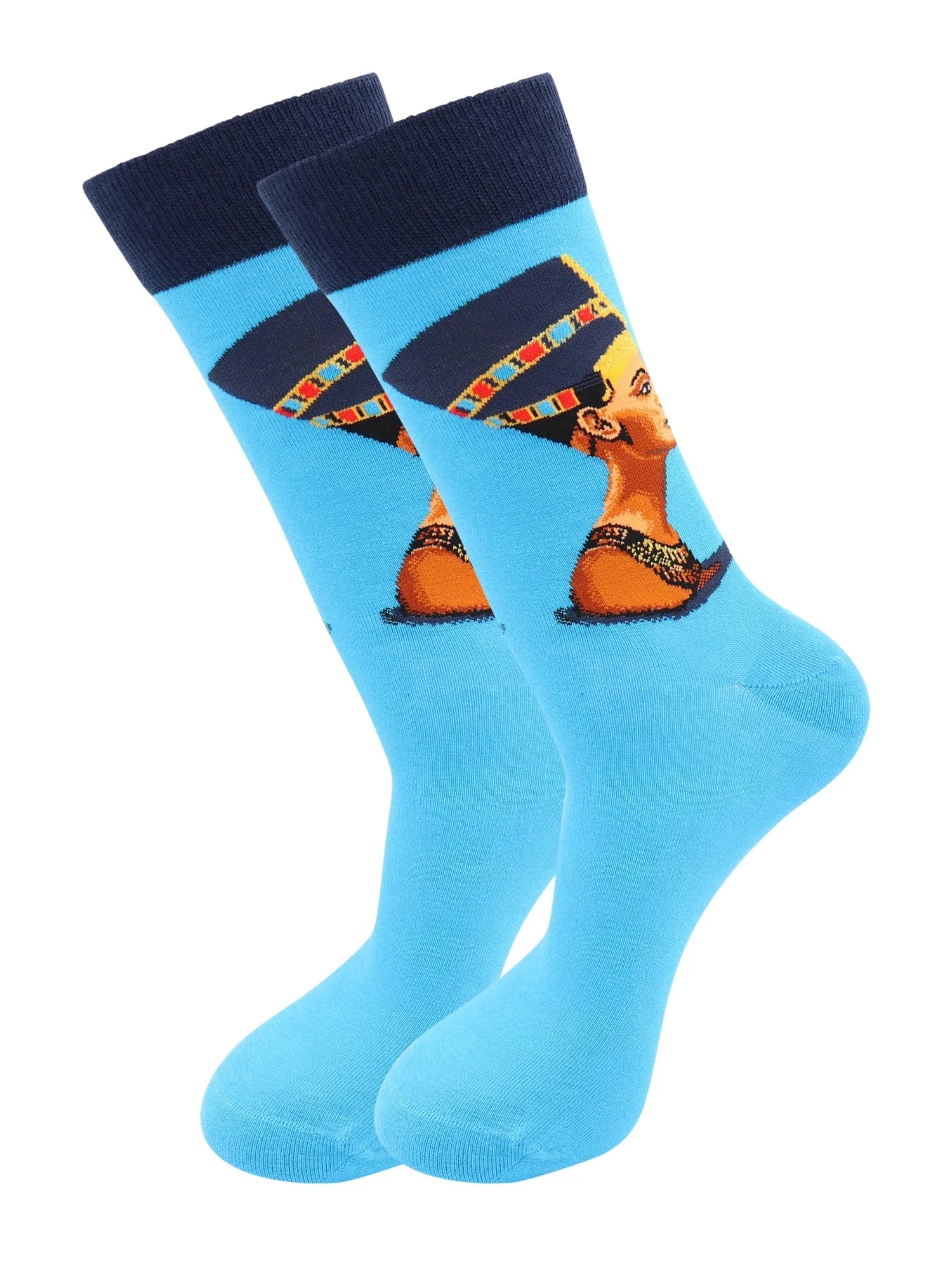 Nefertiti Socks - Comfy Cotton for Men & Women - Real Sic - Flyclothing LLC