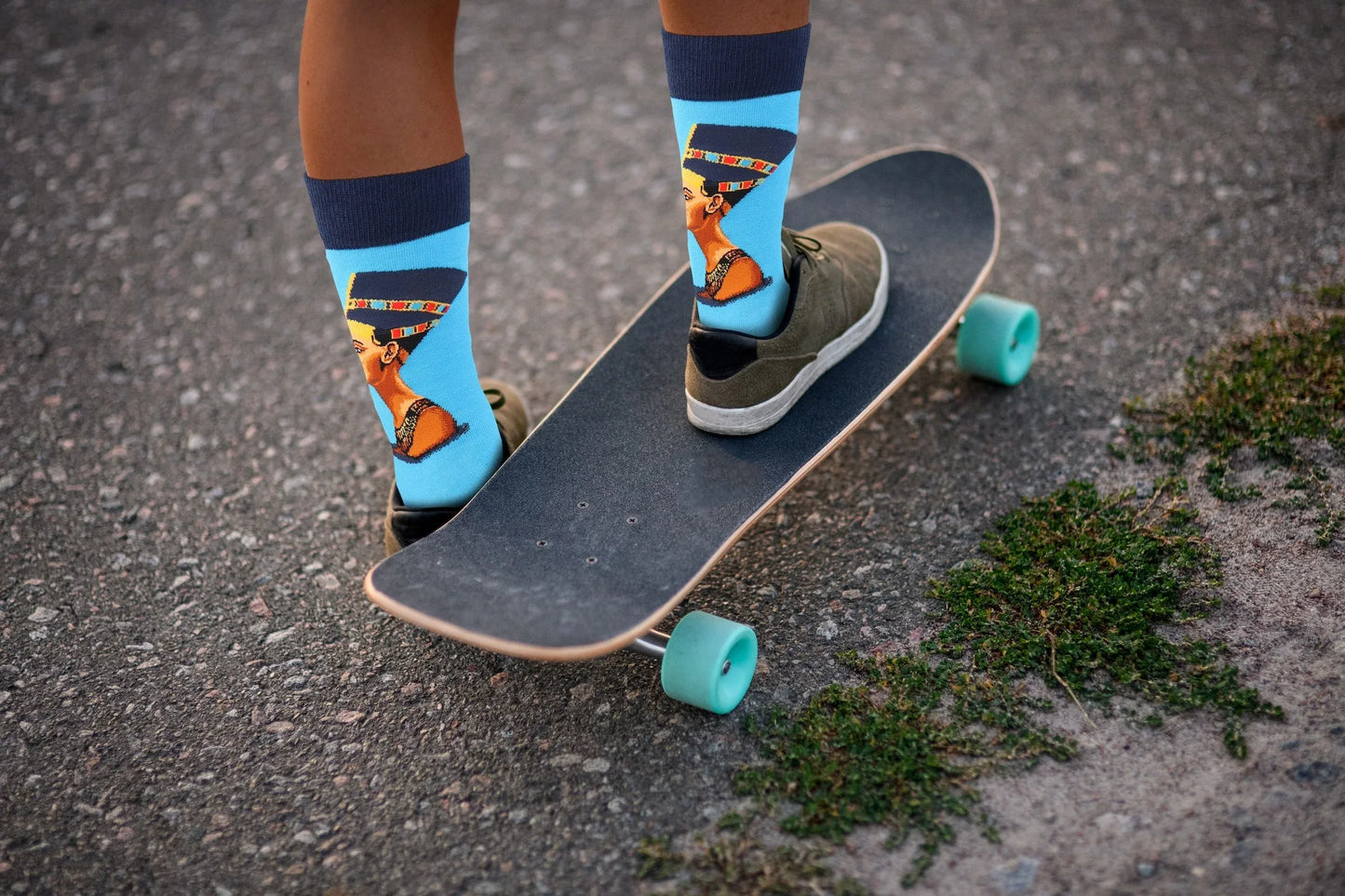 Nefertiti Socks - Comfy Cotton for Men & Women - Real Sic - Flyclothing LLC